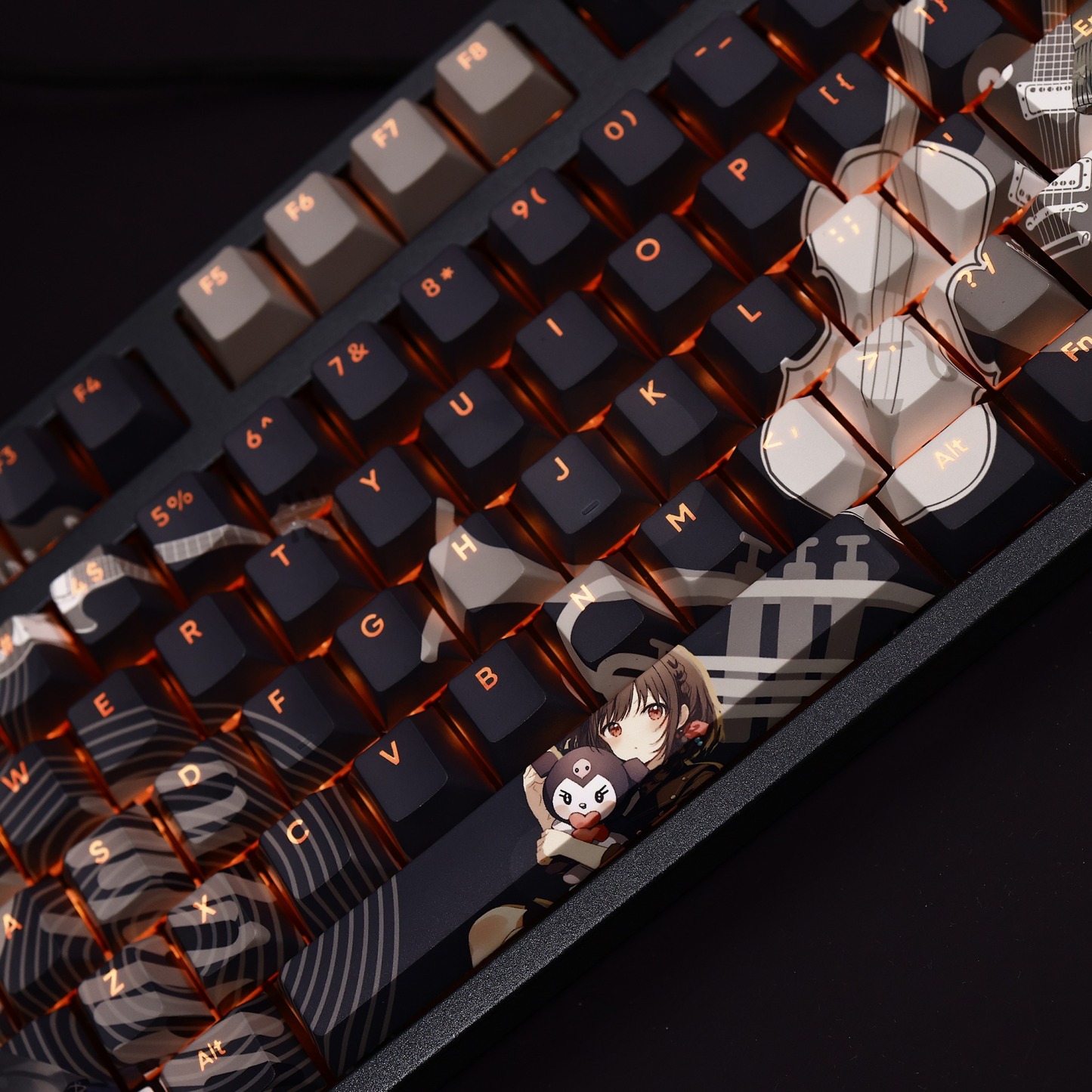 東雲繪名透光RGB108鍵標準配列衛星軸鍵帽-ZUIHANG SHOP