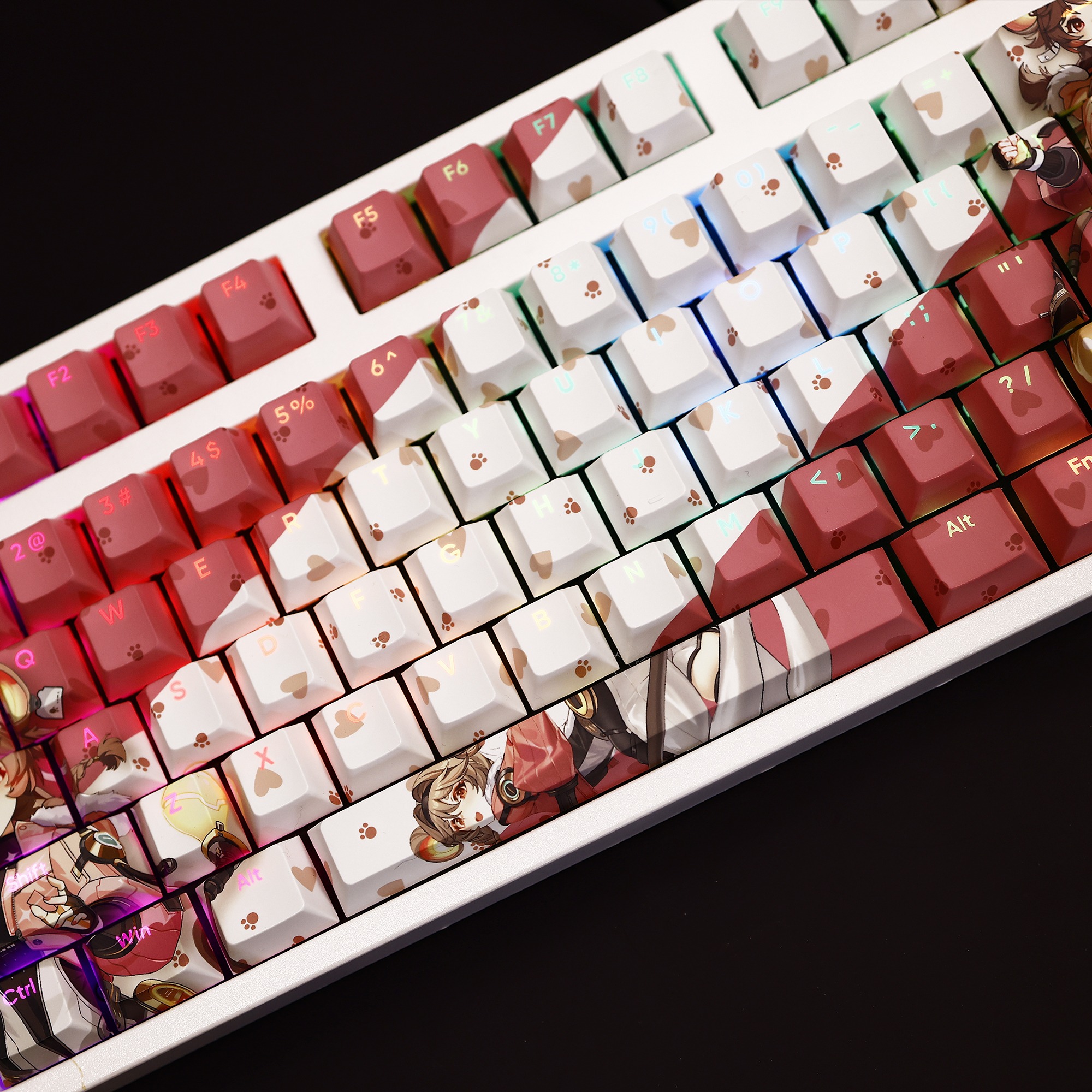 鳴潮燈燈透光RGB108鍵標準配列衛星軸鍵帽-ZUIHANG SHOP