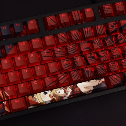 普莉希拉·跋利耶爾透光RGB108鍵標準配列衛星軸鍵帽-ZUIHANG SHOP