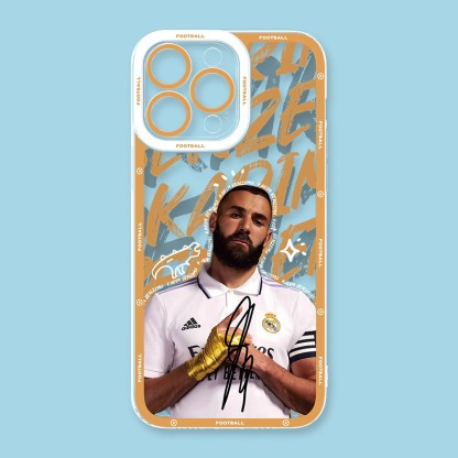 足球明星天使眼透明防摔軟殼-ZUIHANG SHOP