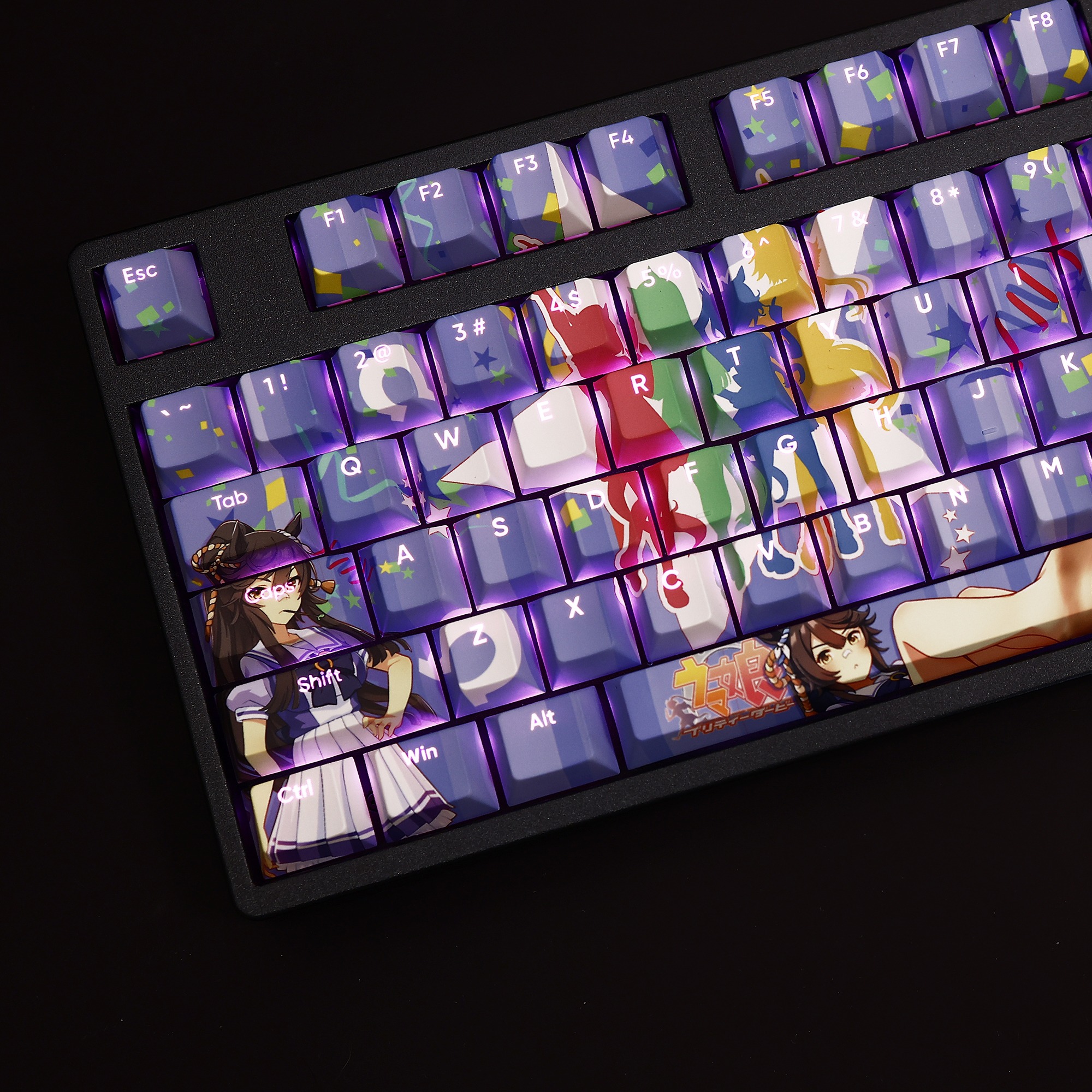 成田白仁透光RGB108鍵標準配列衛星軸鍵帽-ZUIHANG SHOP