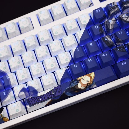 人造人18號透光RGB108鍵標準配列衛星軸鍵帽-ZUIHANG SHOP