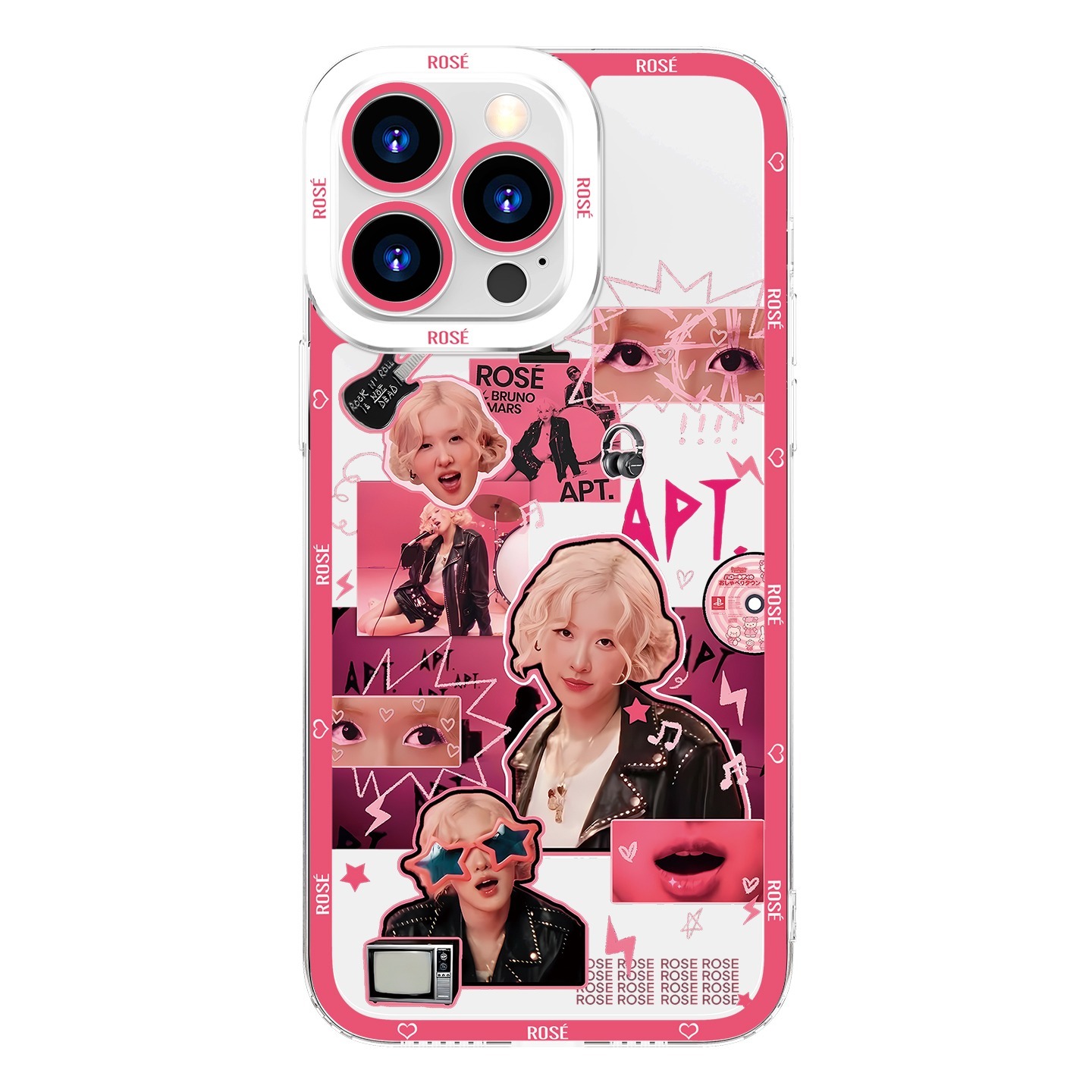 BLACKPINK 天使眼透明防摔軟殼-ZUIHANG SHOP