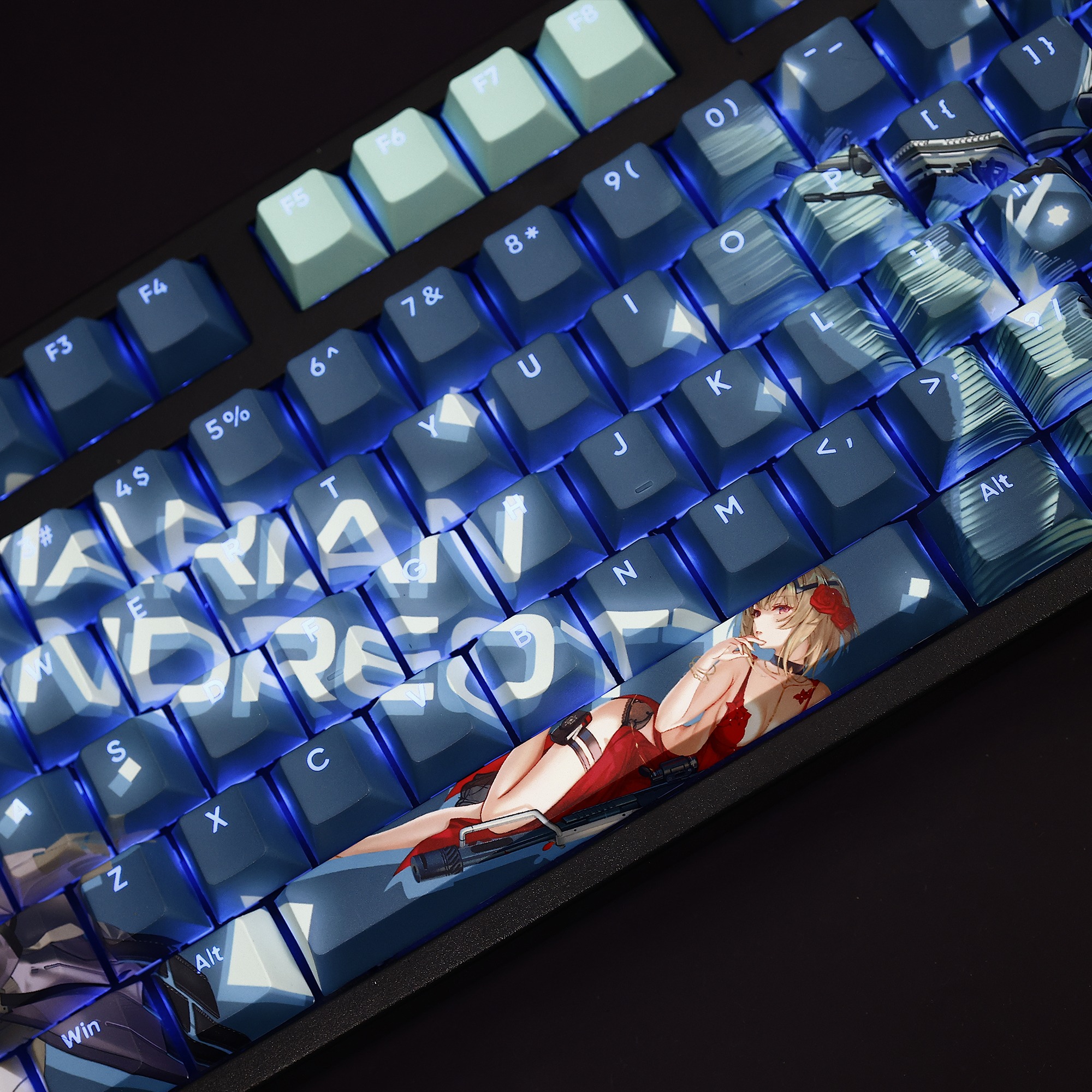 茉莉安透光RGB108鍵標準配列衛星軸鍵帽-ZUIHANG SHOP