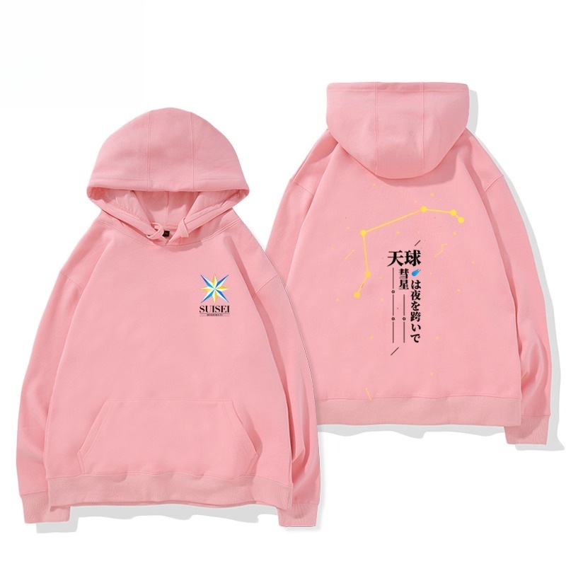 Hololive 虛擬主播 2025秋冬新款 親子情侶裝連帽衛衣