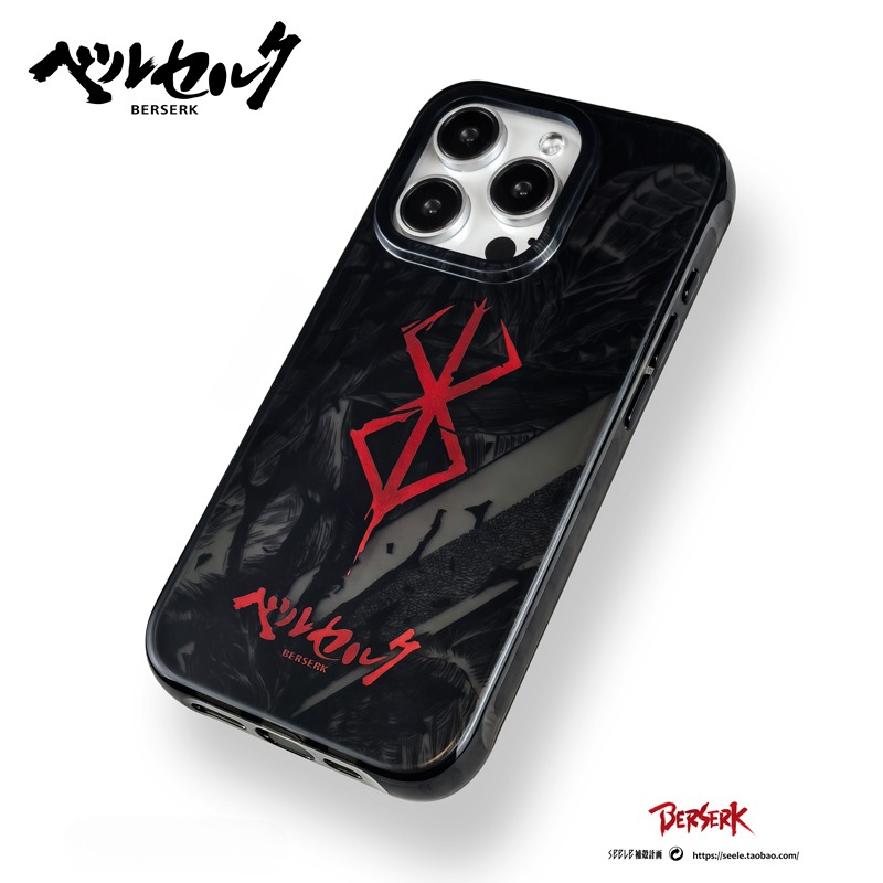 烙印勇士「隱砂」IMD狂鎧格斯 軟邊硬背 透黑手機殼-ZUIHANG SHOP