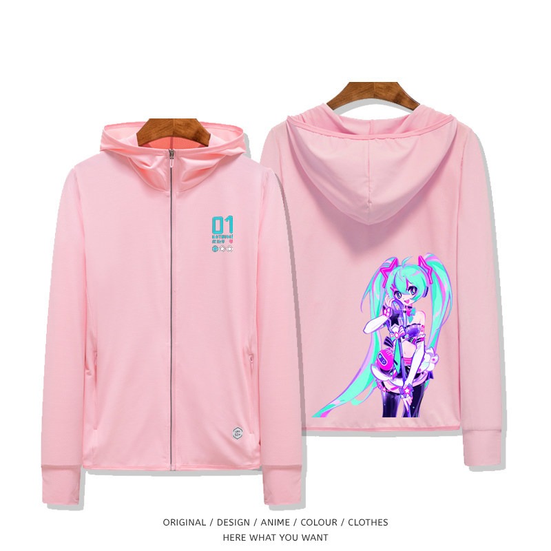 MuseDash x 初音未來 夏季通勤冰絲速乾涼感防曬外套