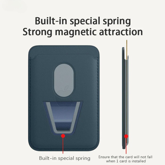 適用iPhone系列 | MagSafe皮革磁吸卡包-ZUIHANG SHOP