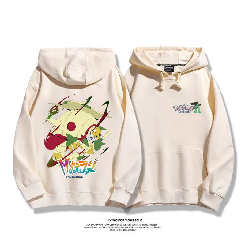 寶可夢傳說 Z-A 2025秋冬新款 親子情侶男女連帽衛衣