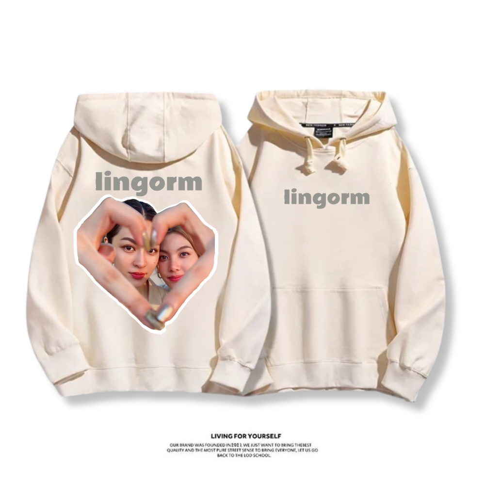 LINGORM 2025秋冬新款 親子情侶男女連帽衛衣