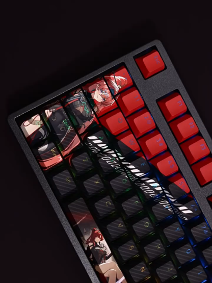 鳴潮吟霖透光RGB108鍵標準配列衛星軸鍵帽