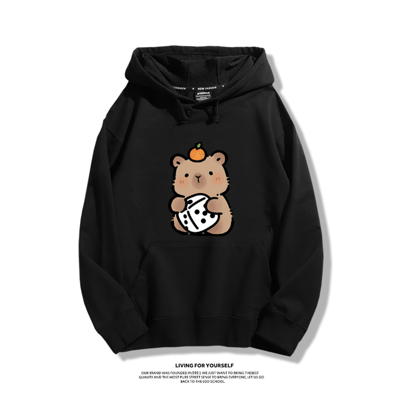 卡皮巴拉新款 親子情侶男女款連帽衛衣-ZUIHANG SHOP