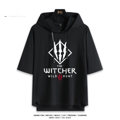巫師3狂獵 連帽短袖T恤-ZUIHANG SHOP