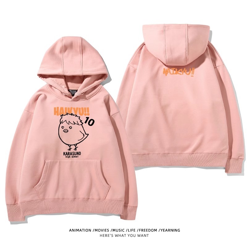 排球少年新款 親子情侶男女款連帽衛衣-ZUIHANG SHOP