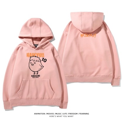 排球少年新款 親子情侶男女款連帽衛衣-ZUIHANG SHOP