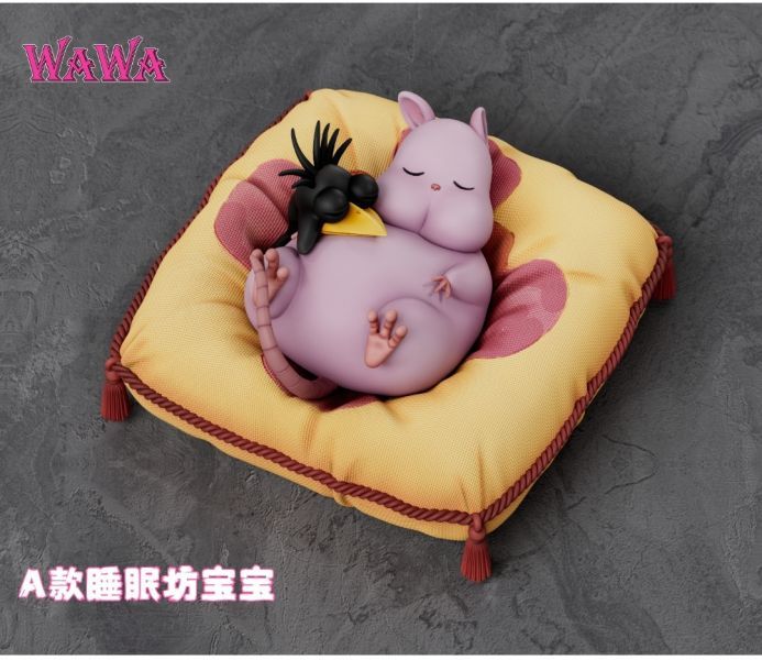 【預購】wawa工作室 宮崎駿桌面小擺件系類 睡眠/傲嬌坊寶寶-ZUIHANG SHOP