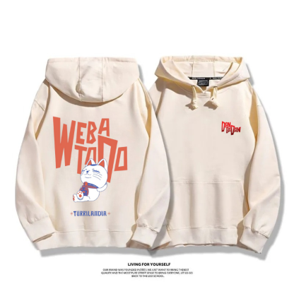 膽大黨 2025秋冬新款 親子情侶男女連帽衛衣