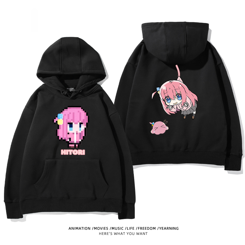 孤獨搖滾新款 親子情侶男女款連帽衛衣-ZUIHANG SHOP