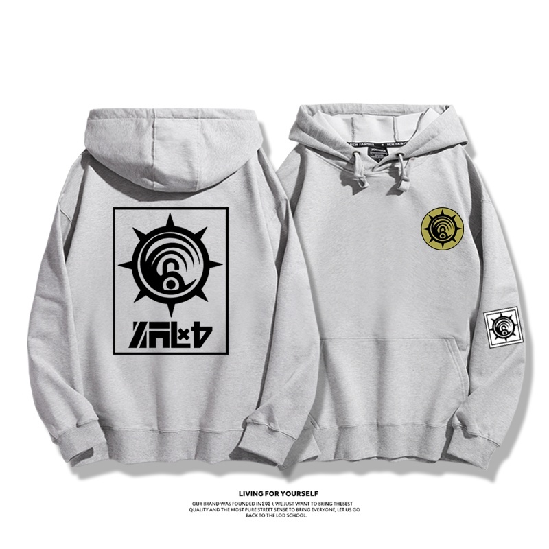 廢淵戰鬼新款 親子情侶男女款連帽衛衣