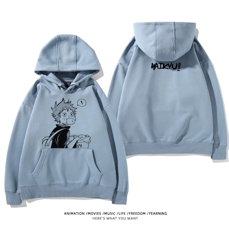 排球少年新款 親子情侶男女款連帽衛衣-ZUIHANG SHOP