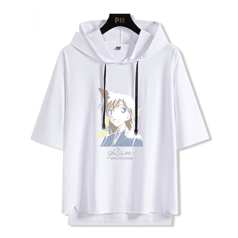 名偵探柯南 連帽短袖T恤-ZUIHANG SHOP