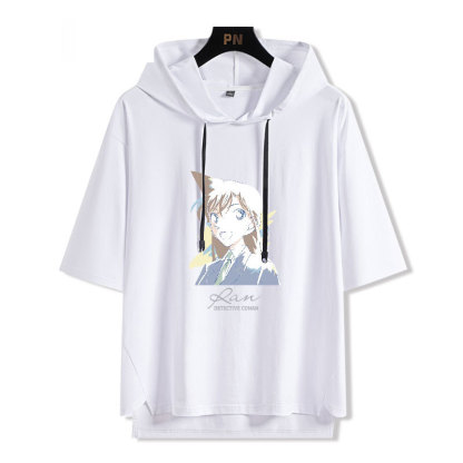 名偵探柯南 連帽短袖T恤-ZUIHANG SHOP