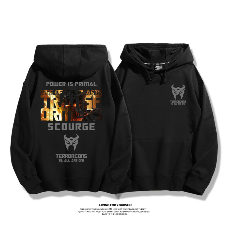 變形金剛新款 親子情侶男女款連帽衛衣-ZUIHANG SHOP