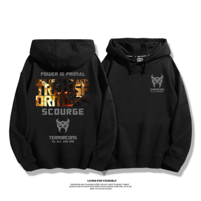 變形金剛新款 親子情侶男女款連帽衛衣-ZUIHANG SHOP