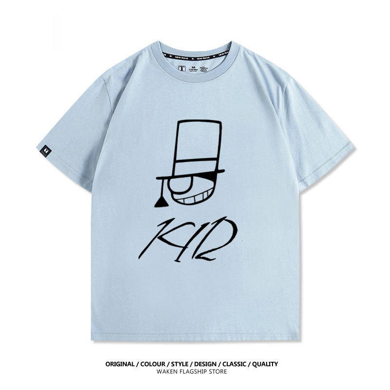 怪盜基德 2025親子情侶男女同款 印花短袖T恤