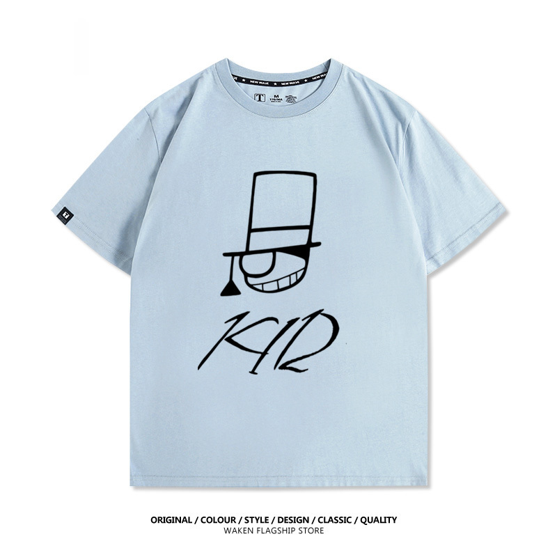 怪盜基德 2025親子情侶男女同款 印花短袖T恤