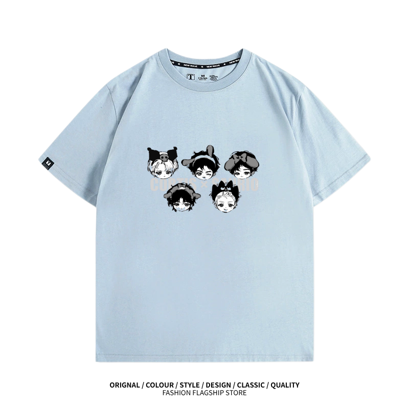 CORTIS 2025新款 親子情侶男女印花短袖T恤