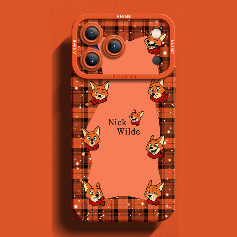 動物方城市液態矽膠全包防摔軟殼