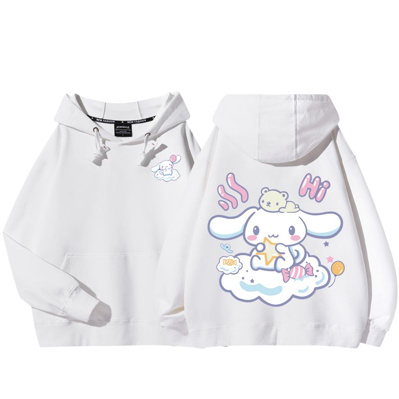 大耳狗新款 親子情侶男女款連帽衛衣