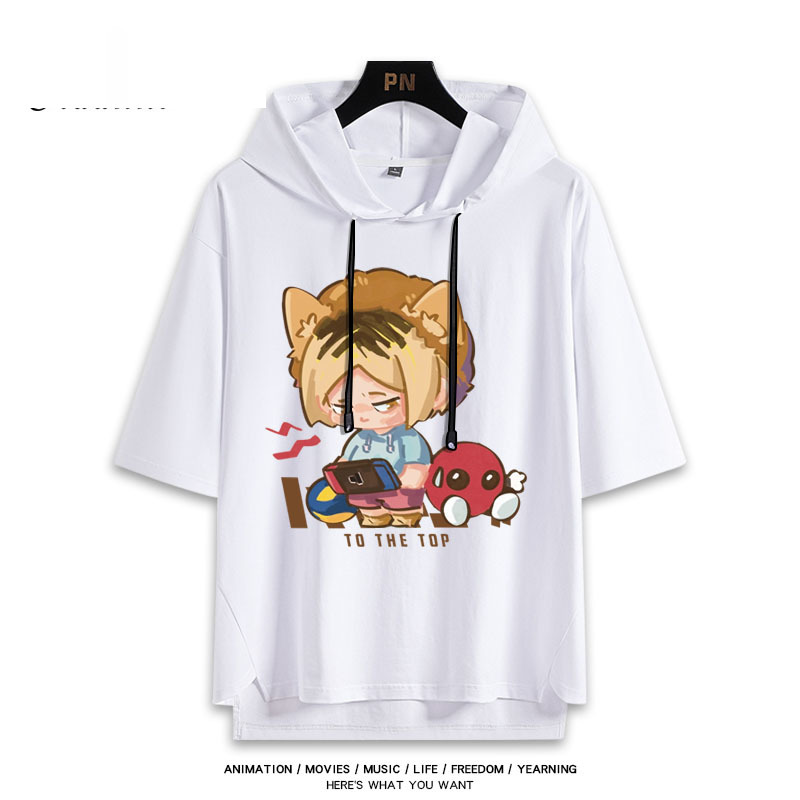 排球少年 連帽短袖T恤