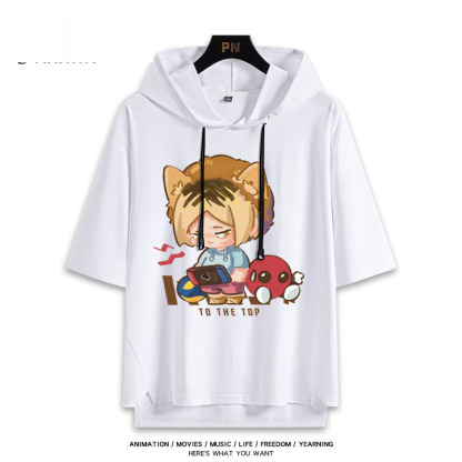 排球少年 連帽短袖T恤