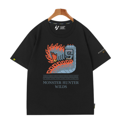 魔物獵人荒野 第2彈 印花短袖T恤-ZUIHANG SHOP