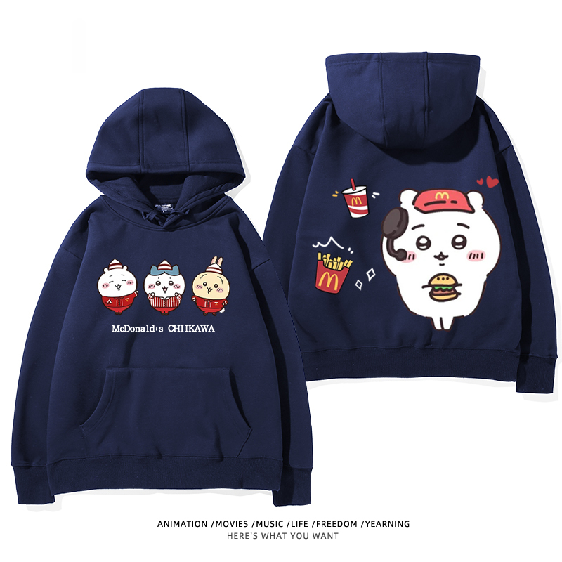 Chiikawa新款 親子情侶男女款連帽衛衣-ZUIHANG SHOP