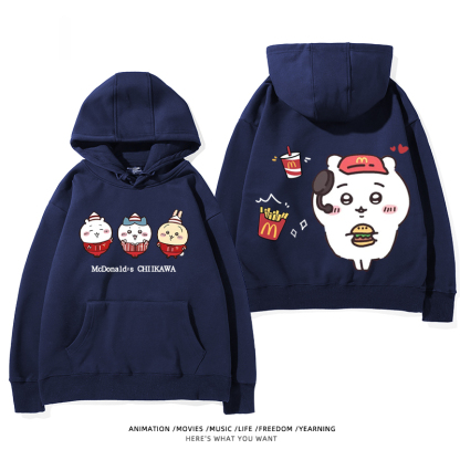 Chiikawa新款 親子情侶男女款連帽衛衣-ZUIHANG SHOP