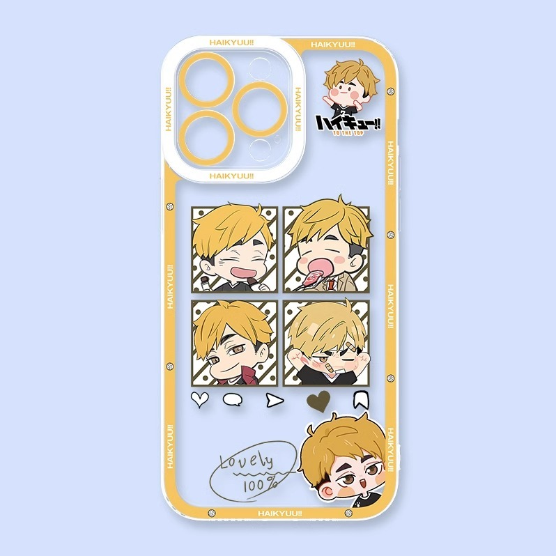 排球少年天使眼透明防摔軟殼-ZUIHANG SHOP