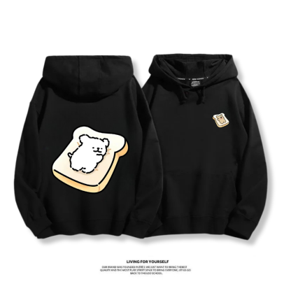 線條小狗 2025秋冬新款 親子情侶男女連帽衛衣