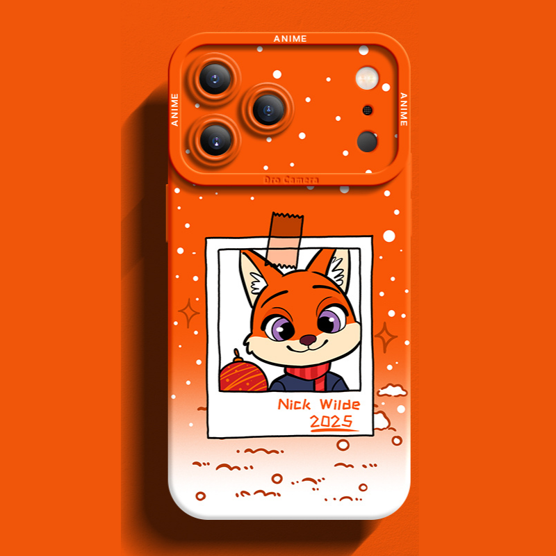 動物方城市液態矽膠全包防摔軟殼