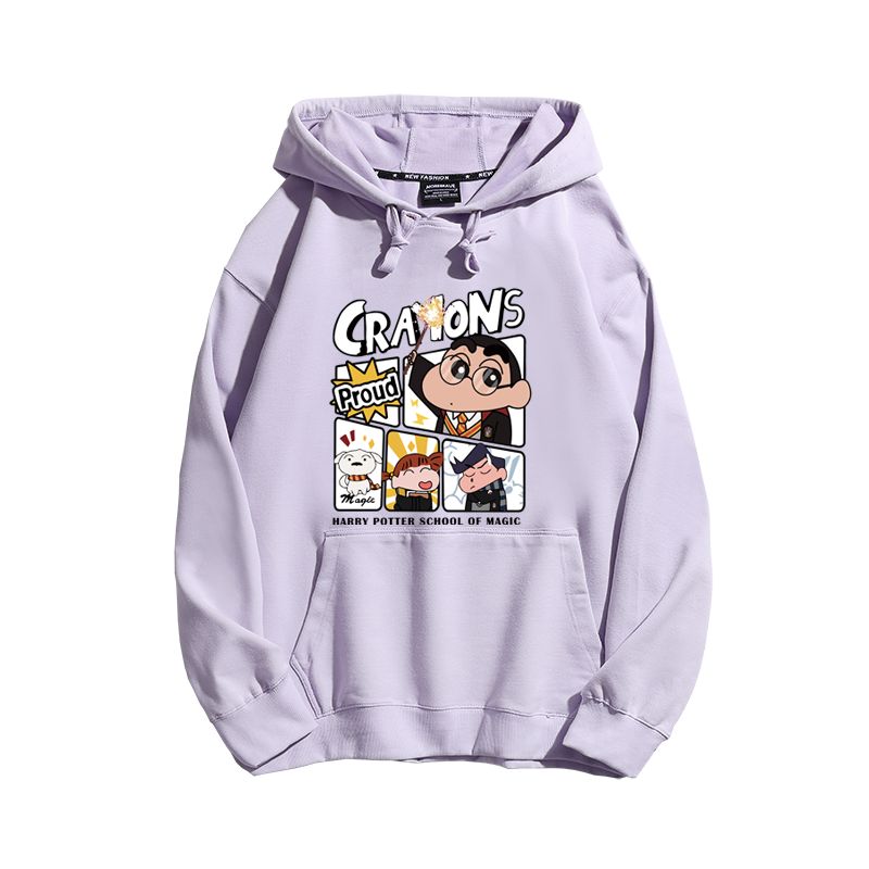 蠟筆小新新款 親子情侶男女款連帽衛衣-ZUIHANG SHOP