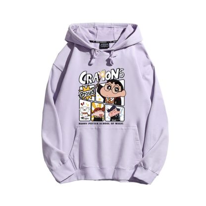 蠟筆小新新款 親子情侶男女款連帽衛衣-ZUIHANG SHOP