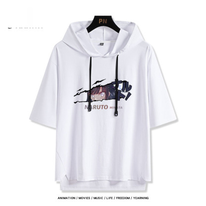 火影忍者 連帽短袖T恤