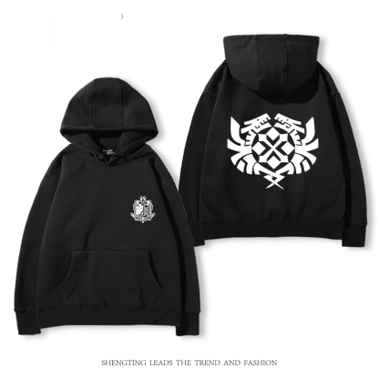 Monster Hunter Rise魔物獵人新款 親子情侶男女款連帽衛衣-ZUIHANG SHOP