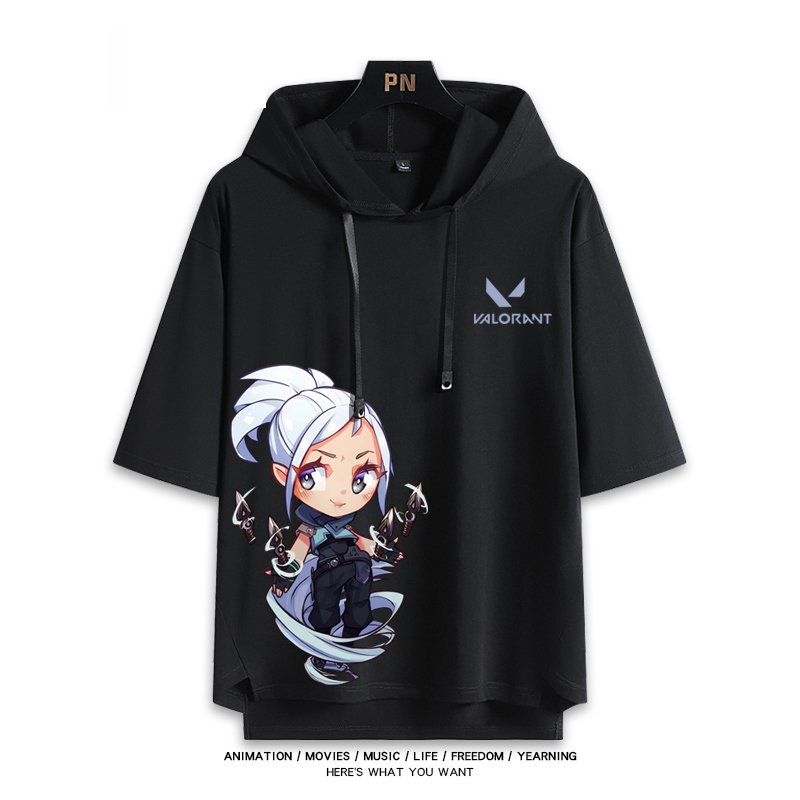 無畏契約VALORANT 連帽短袖T恤-ZUIHANG SHOP