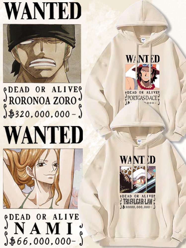 航海王新款 親子情侶男女款連帽衛衣-ZUIHANG SHOP