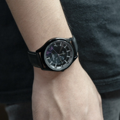 名偵探柯南 琴酒四針石英錶-ZUIHANG SHOP