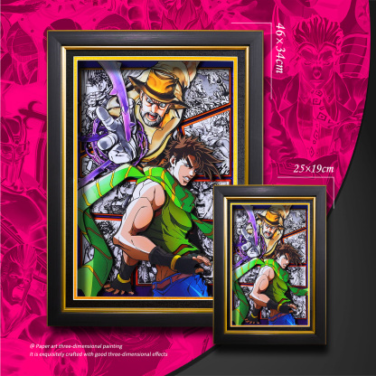 JOJO的奇妙冒險 3D立體畫-ZUIHANG SHOP