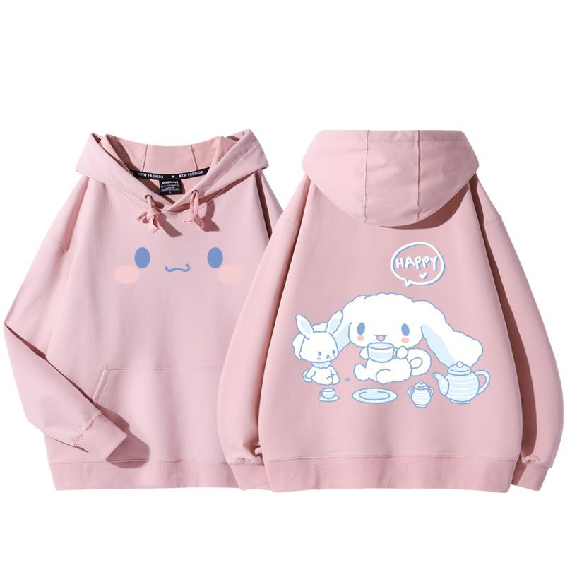 大耳狗新款 親子情侶男女款連帽衛衣